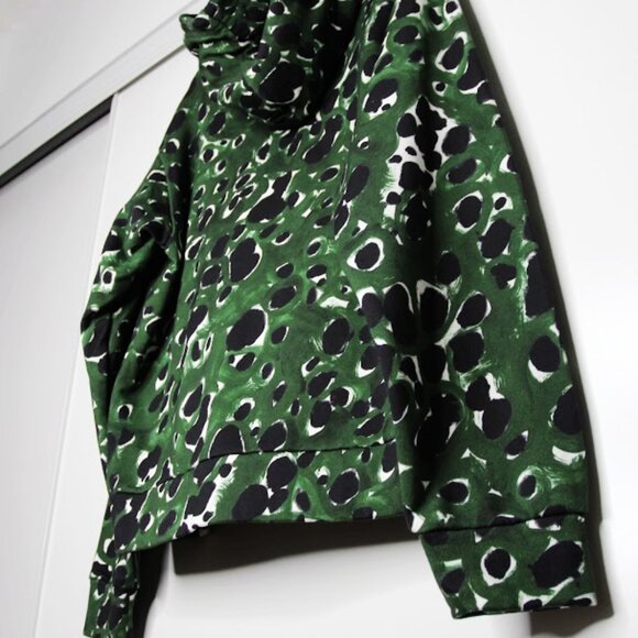 BNWT AW22 MARNI GREEN DOT HOODIE 50 - Picture 7 of 11